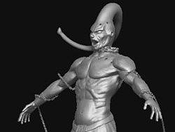 maya 制作 后期修改 魔人