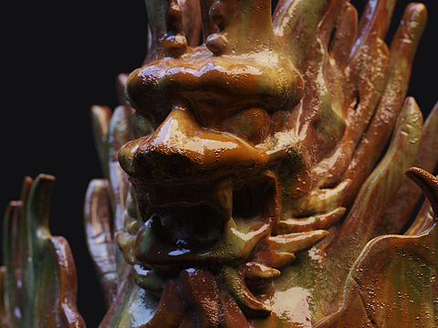 唐代三彩鎮(zhèn)墓獸（個人主頁-ZNDcwNDUyMzI=） - 其他三維 - 站酷設(shè)計師搖光_原創(chuàng)素材 - 站酷ZCOOL