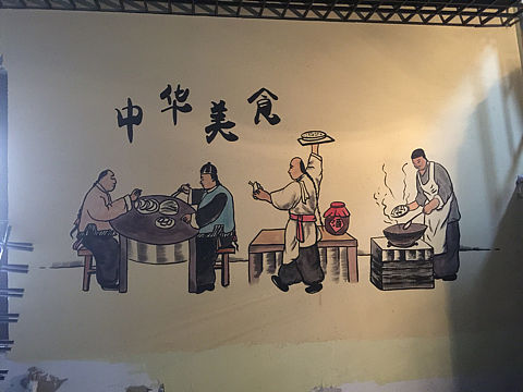 匠心彩繪老北京畫餐廳畫（個(gè)人主頁(yè)-ZMjc2OTY2MTI=） - 其他 - 站酷設(shè)計(jì)師匠心彩繪劉海樂原創(chuàng)素材 - 站酷ZCOOL