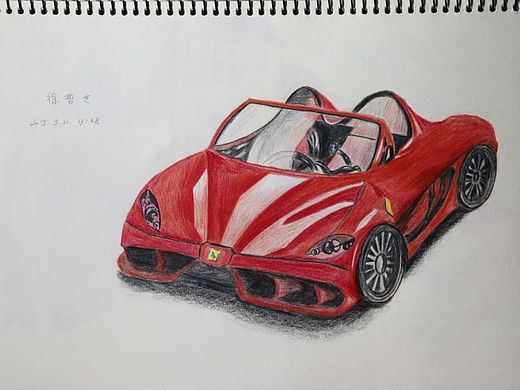 法拉利（个人主页-ZMTIzNjYxMzY=） - 创作习作 - 站酷设计师势仔仔原创素材 - 站酷ZCOOL