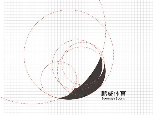 logo标志设计（鹏威体育）