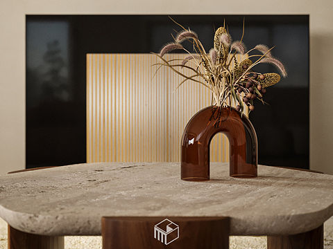 【家装】极简大平层空间表现