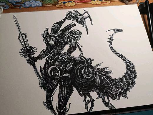 机械蝎（个人主页-ZNTQ0MTI2MzY=） - 概念设定 - 站酷设计师Svili_Z原创素材 - 站酷ZCOOL