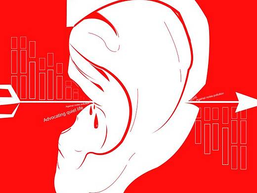 噪音污染（個人主頁-ZMjU5NTczOTI=） - 海報 - 站酷設計師設計的士原創(chuàng)素材 - 站酷ZCOOL