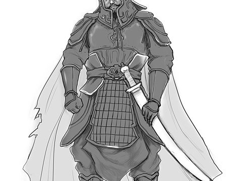 朝代不详士兵（个人主页-ZMjUyODExMjA=） - 创作习作 - 站酷设计师峰和日历原创素材 - 站酷ZCOOL