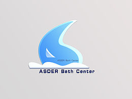 ASDER海洋主题中心LOG突出环保，蓝色，舒适要素