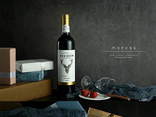 #红酒+白酒#暗调拍摄简修