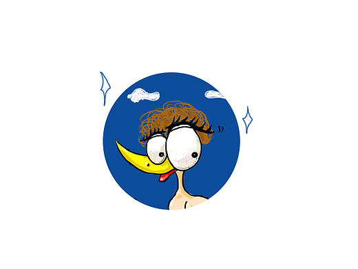 微信插画动图。。