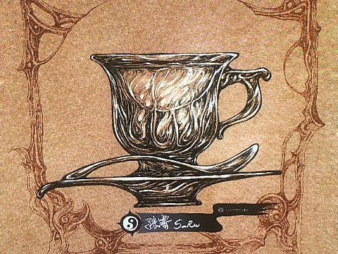 闲时在菜单上的涂鸦02