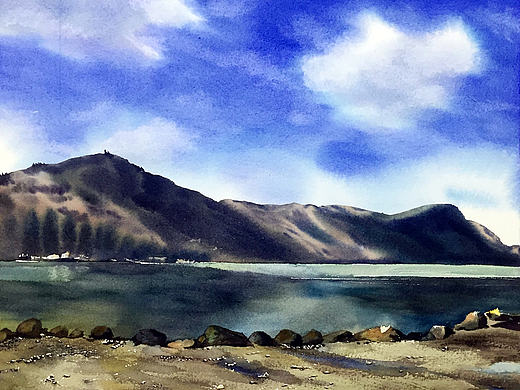 水彩风景