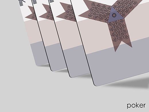 苗族元素扑克牌设计