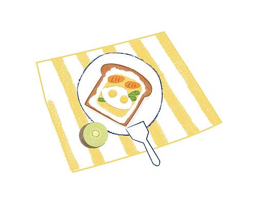 早餐（個人主頁-ZMjI4ODMzODg=） - 藝術(shù)插畫 - 站酷設(shè)計師女子女子6原創(chuàng)素材 - 站酷ZCOOL