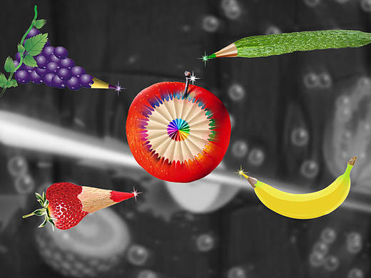 “水果忍者”笔！！！（个人主页-ZMTY2MzY3NzY=） - 品牌 - 站酷设计师Liutao1628原创素材 - 站酷ZCOOL