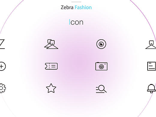 钱贷icon和zebra的icon