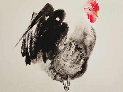 芦花鸡