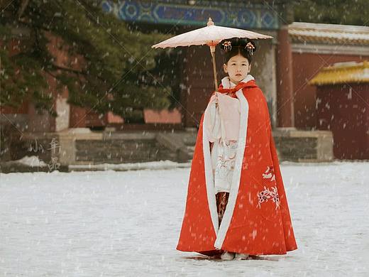 小牟古风外景|初雪