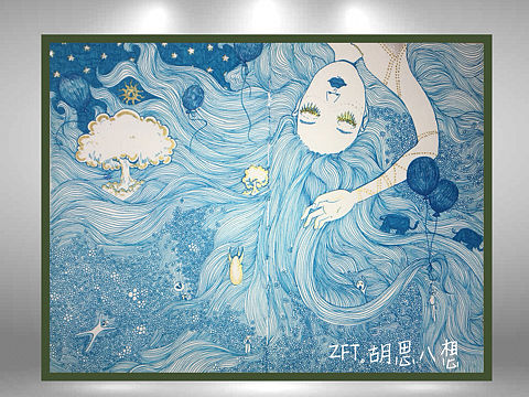ZFT。胡思八想（個人主頁-ZMjgzMTg0MDA=） - 創(chuàng)作習作 - 站酷設(shè)計師ZHOU周粥原創(chuàng)素材 - 站酷ZCOOL