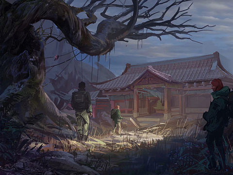 古代廢墟（個人主頁-ZNDk1MTcyNTI=） - 概念設(shè)定 - 站酷設(shè)計師拉文霍德原創(chuàng)素材 - 站酷ZCOOL