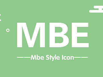 MBE风格icon