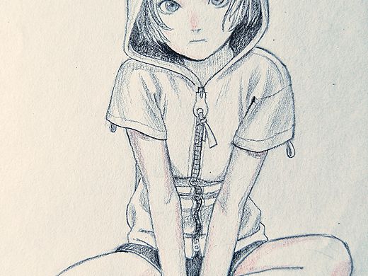 練習(xí)15（個人主頁-ZNDI3MDM3MzI=） - 繪畫 - 站酷設(shè)計師覃湘華原創(chuàng)素材 - 站酷ZCOOL