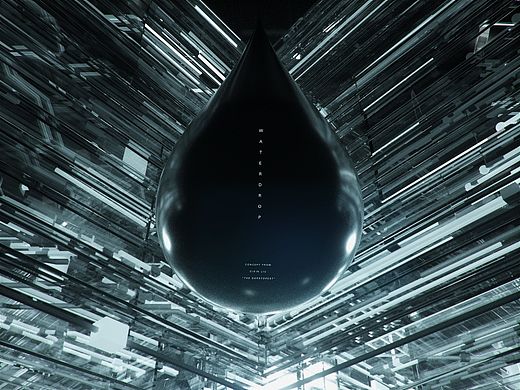 水滴 . 三体II黑暗森林 . 概念图