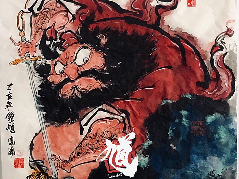 钟馗怒目百鬼惧》纯艺术-绘画38388112尹鸣鸿3年前东京物语平面-海报