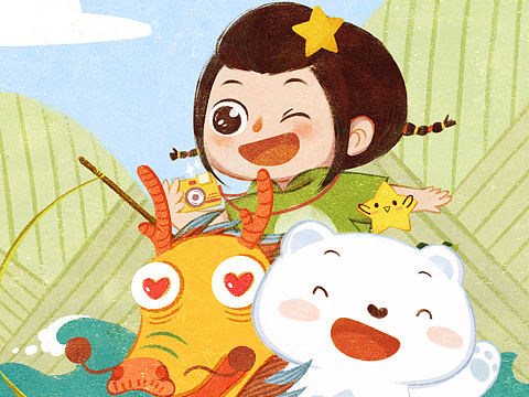 端午节贺图（个人主页-ZMjIwODQyMjg=） - 商业插画 - 站酷设计师zitao原创素材 - 站酷ZCOOL