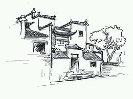 安徽黃山宏村寫生