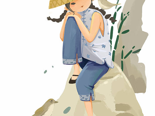 国风小人物（个人主页-ZNTcxMzA5ODQ=） - 创作习作 - 站酷设计师皮皮桐莫莫原创素材 - 站酷ZCOOL