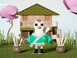 C4D建模渲染 | 品牌IP形象