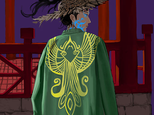 国潮（个人主页-ZNTk5NTI0NDA=） - 新锐潮流插画 - 站酷设计师南野小画师原创素材 - 站酷ZCOOL