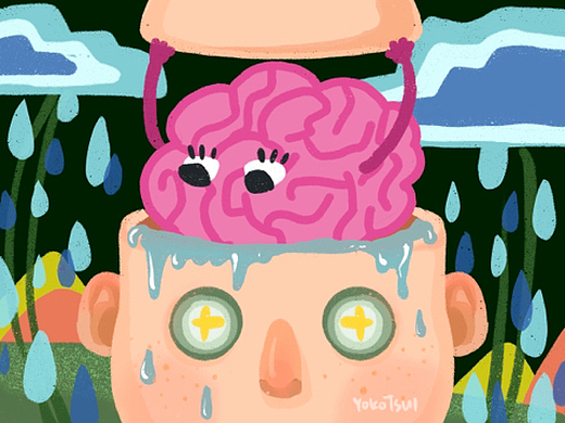 下雨天脑袋空空