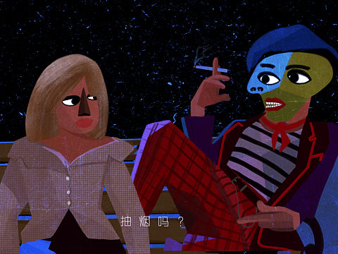 電影轉(zhuǎn)插畫(huà)系列九圖（個(gè)人主頁(yè)-ZNDYwODY5MTY=） - 創(chuàng)作習(xí)作 - 站酷設(shè)計(jì)師水ASHUI原創(chuàng)素材 - 站酷ZCOOL