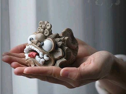 手办陶瓷神兽手工鸱吻饕餮九子创意
