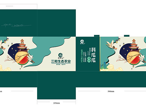 唯美古风包装设计