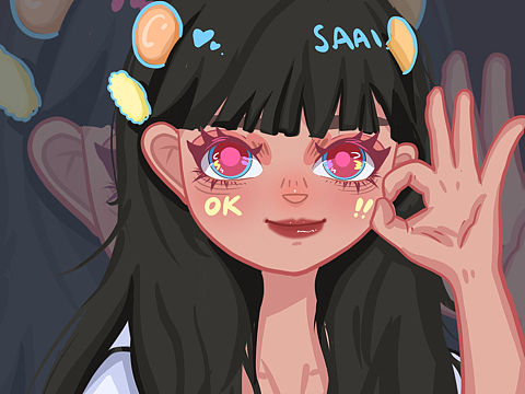 头像接稿（个人主页-ZNTc0MjU4NTY=） - 单幅漫画 - 站酷设计师SAA1原创素材 - 站酷ZCOOL