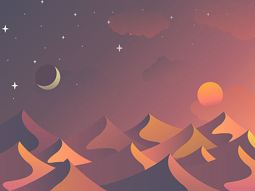 星月沙漠