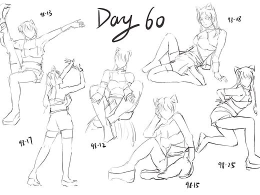 #速写60天挑战赛# day60@速写班长