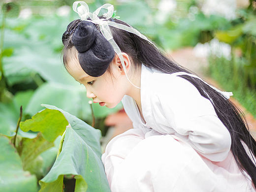 梅林荷园小记(古风亲子)