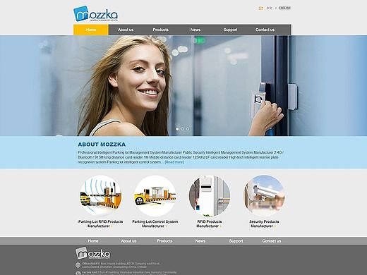 外贸官网--网站设计