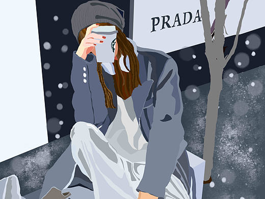 小雪（个人主页-ZNTYzMjA3Njg=） - 商业插画 - 站酷设计师六芒星Y原创素材 - 站酷ZCOOL