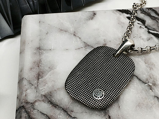 定制铭牌设计过程 原创首饰 项链