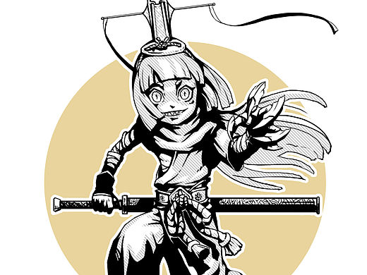 白虎童子 漫畫線（個人主頁-ZMTU0ODY0MjA=） - 游戲原畫 - 站酷設(shè)計師米修米修米修修原創(chuàng)素材 - 站酷ZCOOL