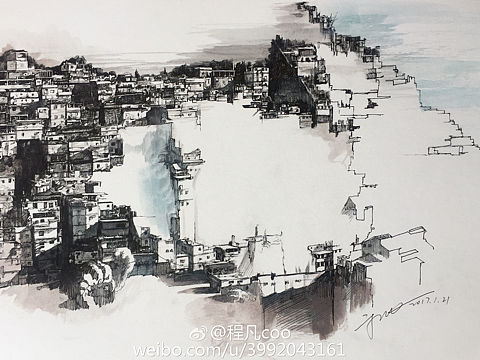 贫民窟（个人主页-ZMjAwMTYzMDA=） - 概念设定 - 站酷设计师一支铅笔he原创素材 - 站酷ZCOOL