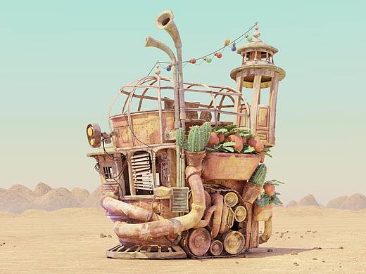 Blender练习-风格化建模