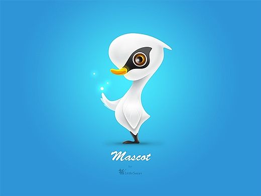 小天鹅mascot