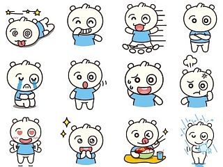 纯白白的馒头表情