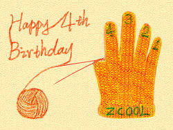 Happy 4th Birthday!zcool 加油!
