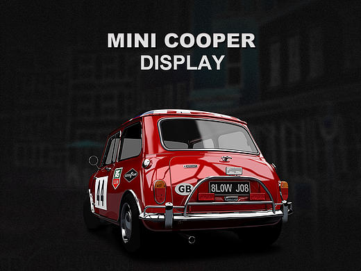 写实UI图标-MINICOOPER