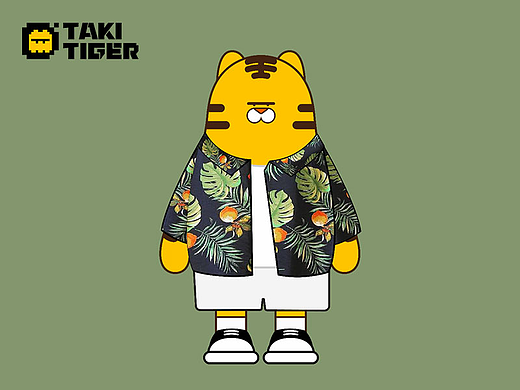 OB-东方蓝 | TAKI TIGER 多囍虎 IP形象设计案例展示